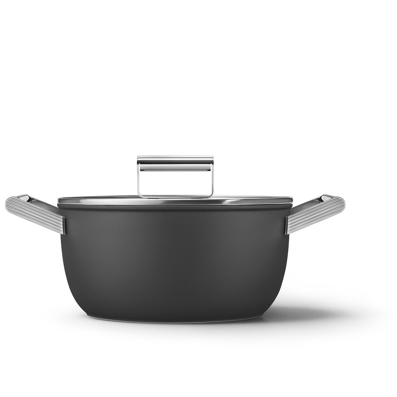 Xoong nồi Smeg CKFC2411BLM màu đen 24cm