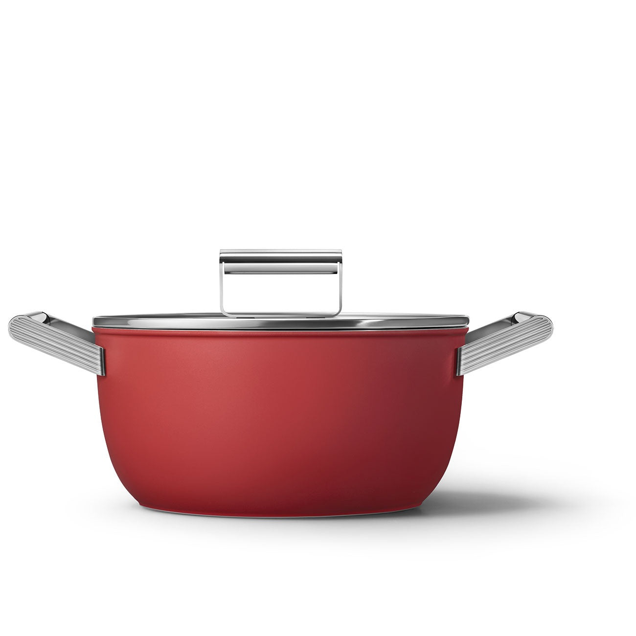 Xoong nồi Smeg CKFC2411RDM màu đỏ 24cm