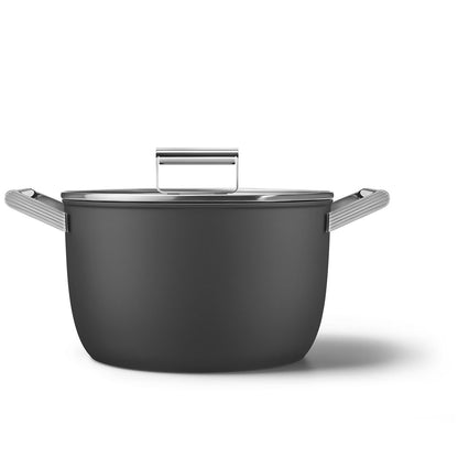 Xoong nồi Smeg CKFC2611BLM màu đen 26 cm