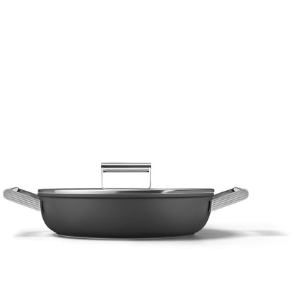 Chảo sâu Smeg CKFD2811BLM màu đen 28cm