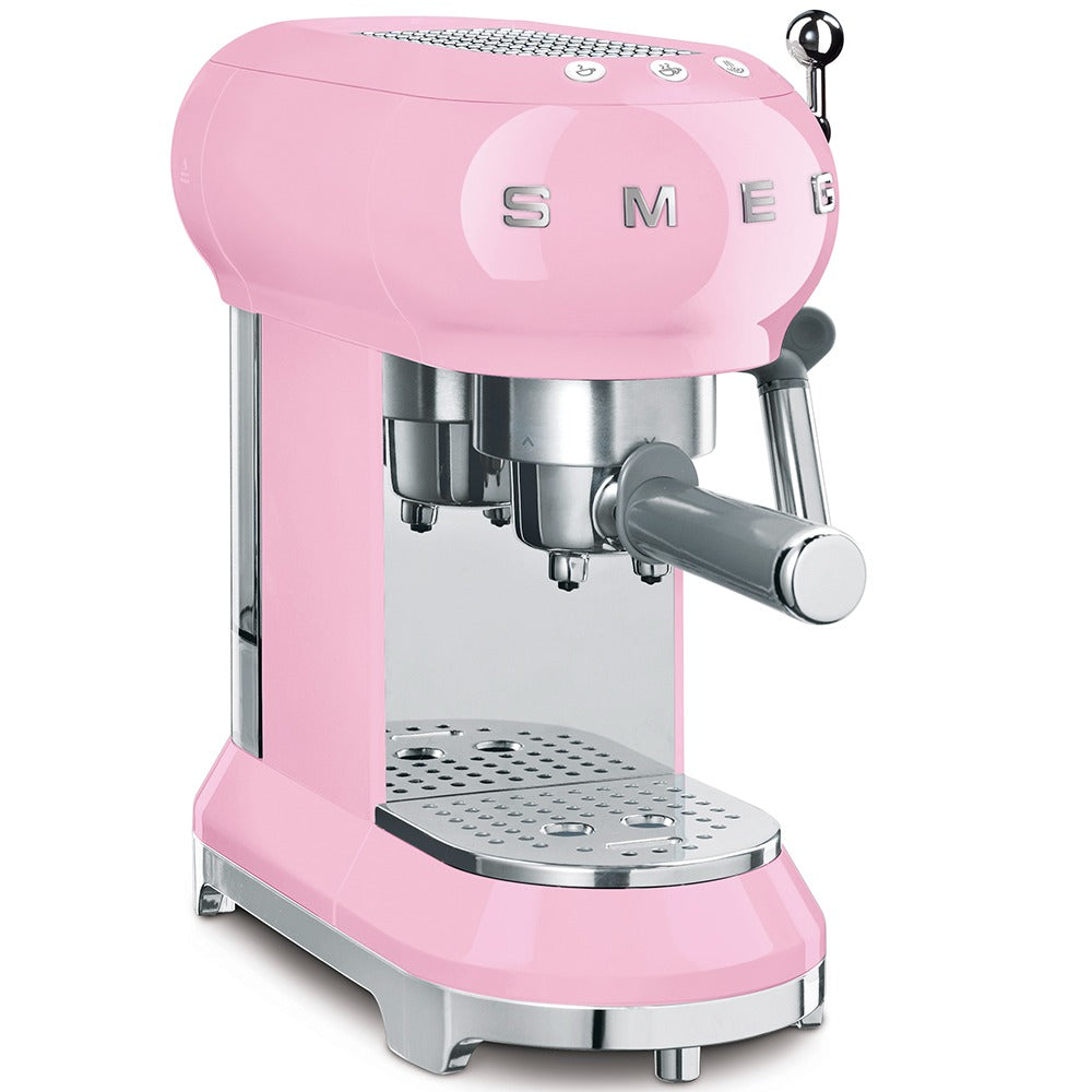 Máy pha cà phê SMEG ECF01PKEU màu hồng