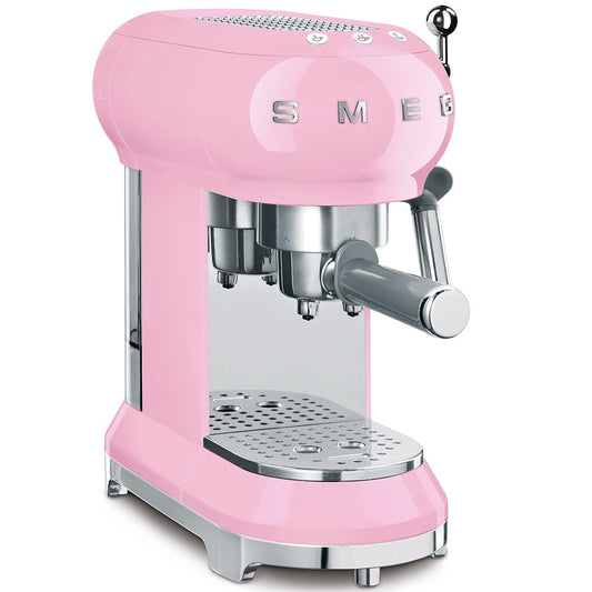 Máy pha cà phê SMEG ECF01PKEU màu hồng