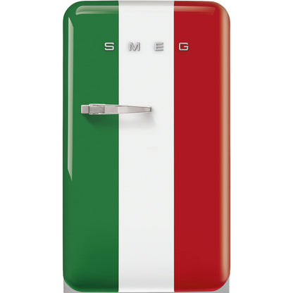 Tủ mát SMEG FAB10HRDIT5 màu cờ Italy cánh phải