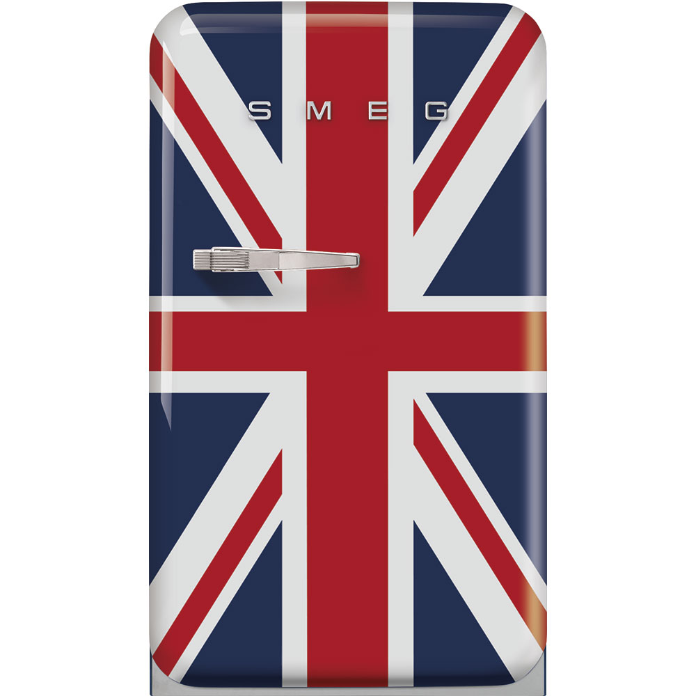 Tủ lạnh mini một cửa SMEG FAB10RDUJ5 màu Union Jack cánh phải