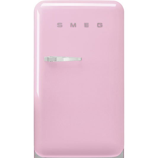 Tủ lạnh mini một cửa SMEG FAB10RPK5 màu hồng cánh phải