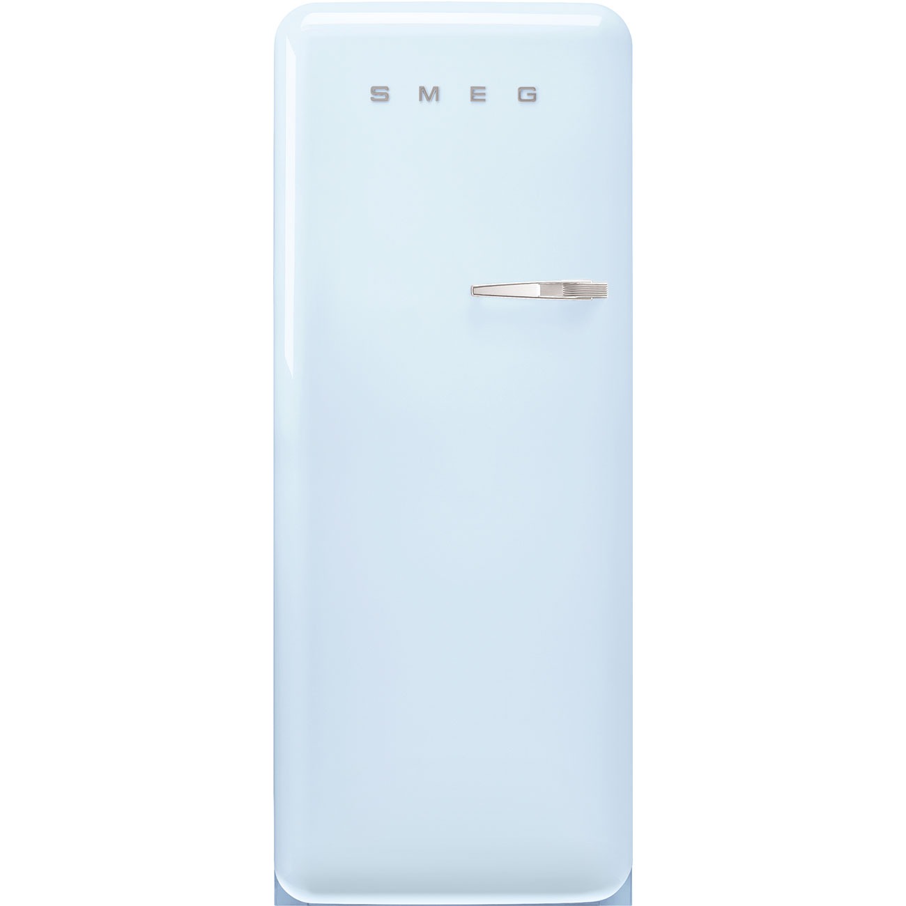 Tủ lạnh một cửa SMEG FAB28LPB5 màu xanh pastel cánh trái