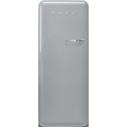 Tủ lạnh một cửa SMEG FAB28LSV5 màu bạc cánh trái