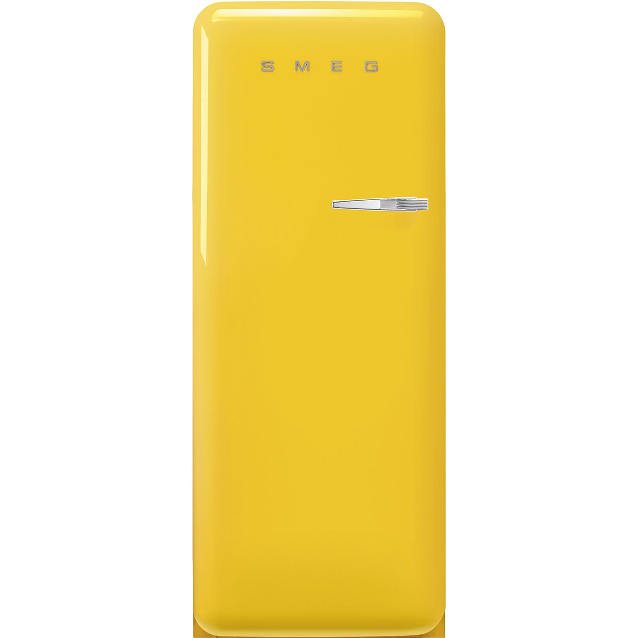 Tủ lạnh một cửa SMEG FAB28LYW5 màu vàng cánh trái