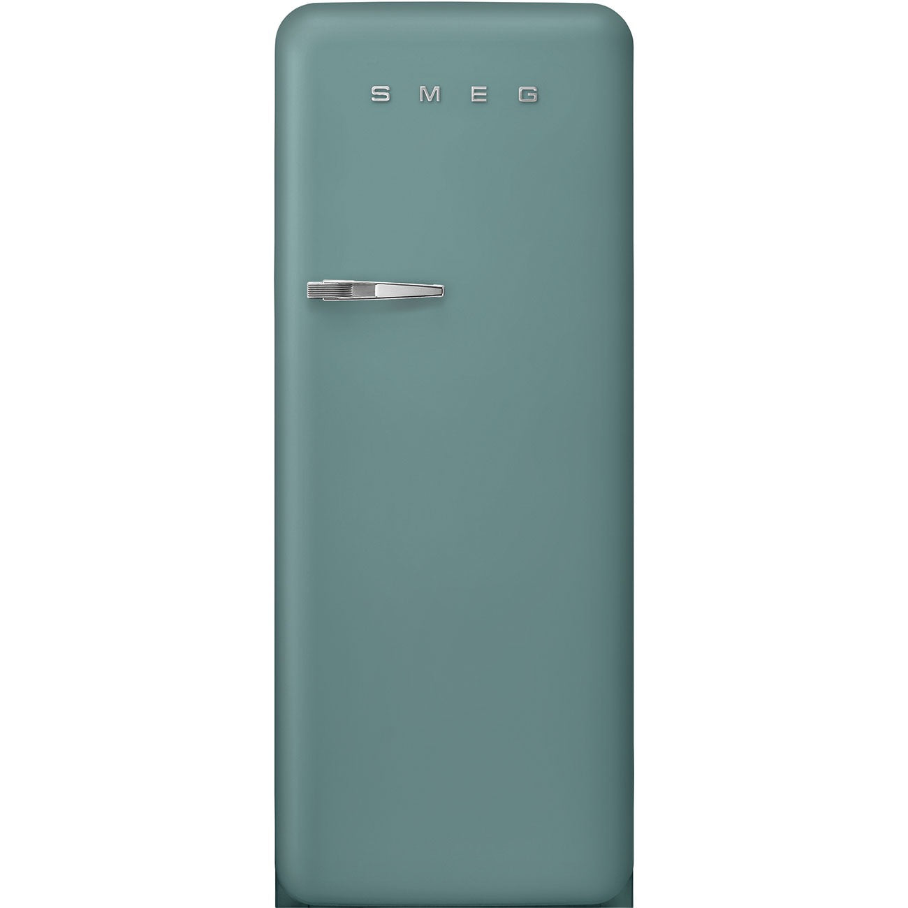 Tủ lạnh một cửa SMEG FAB28RDEG5 màu xanh ngọc lục bảo cánh phải