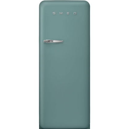 Tủ lạnh một cửa SMEG FAB28RDEG5 màu xanh ngọc lục bảo cánh phải