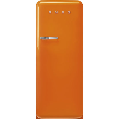 Tủ lạnh một cửa SMEG FAB28ROR5 màu cam cánh phải