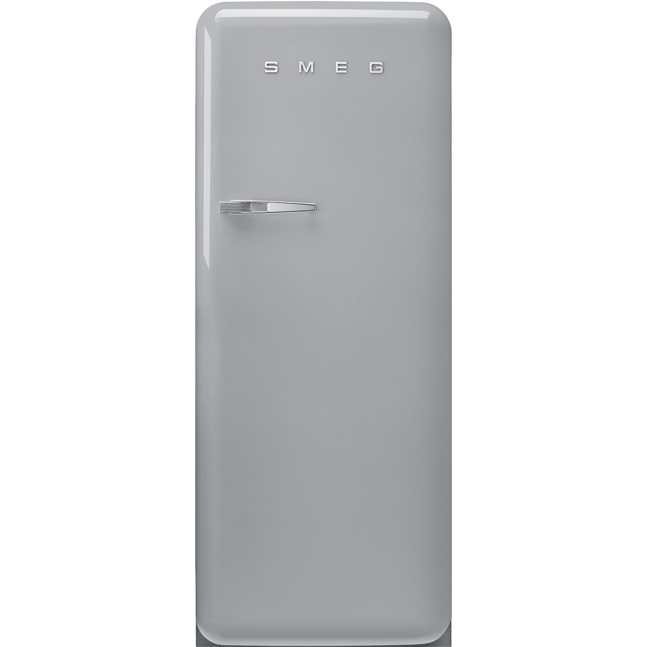 Tủ lạnh một cửa SMEG FAB28RSV5 màu bạc cánh phải