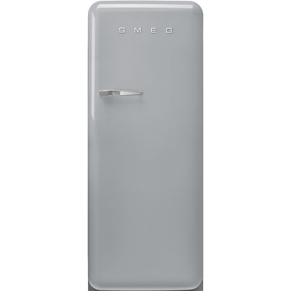 Tủ lạnh một cửa SMEG FAB28RSV5 màu bạc cánh phải