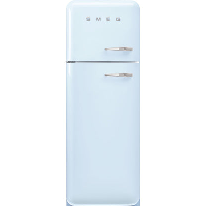 Tủ lạnh cửa đôi SMEG FAB30LPB5 màu xanh dương pastel cánh trái