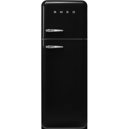 Tủ lạnh cửa đôi SMEG FAB30RBL5 màu đen cánh phải
