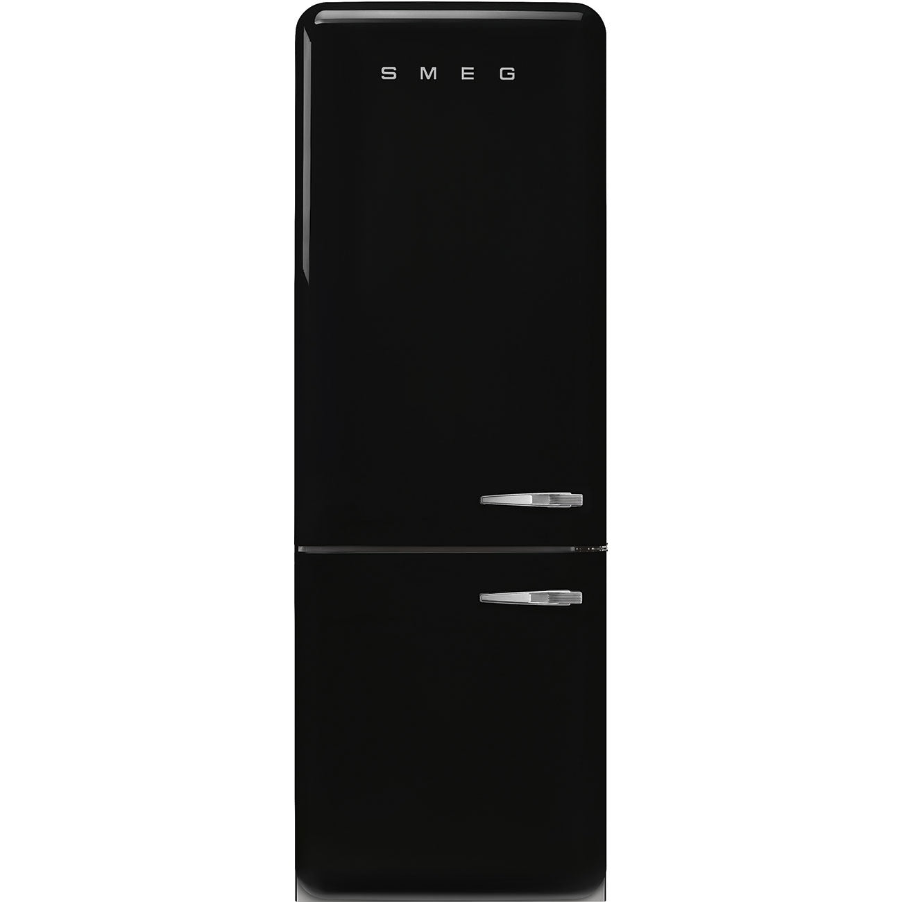 Tủ lạnh 2 ngăn đỉnh dưới SMEG FAB38LBL5 màu đen cánh trái