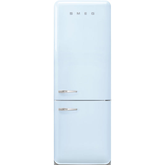 Tủ lạnh 2 ngăn đỉnh dưới SMEG FAB38RPB5 màu xanh dương cánh phải