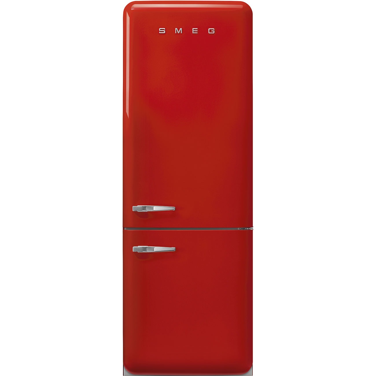Tủ lạnh 2 ngăn đỉnh dưới SMEG FAB38RRD5 màu đỏ cánh phải