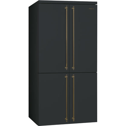 Tủ lạnh 4 ngăn SMEG FQ60CAO5 màu than antraxit