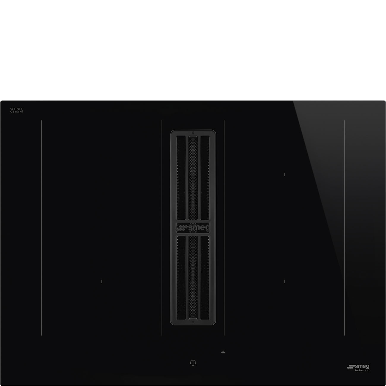 Bếp từ tích hợp hút mùi SMEG HOBD472D