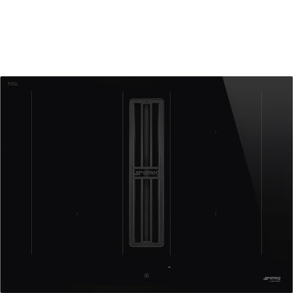Bếp từ tích hợp hút mùi SMEG HOBD472D