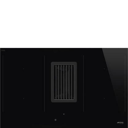 Bếp từ tích hợp hút mùi SMEG HOBD482D