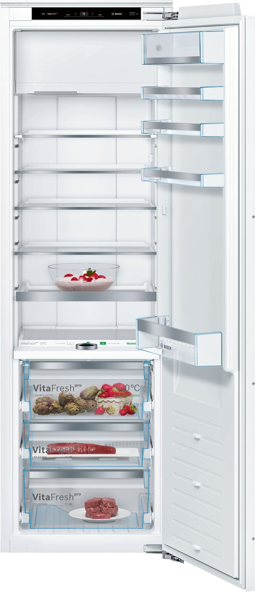 Tủ lạnh âm tủ BOSCH KIF82PFF0 |Serie 8
