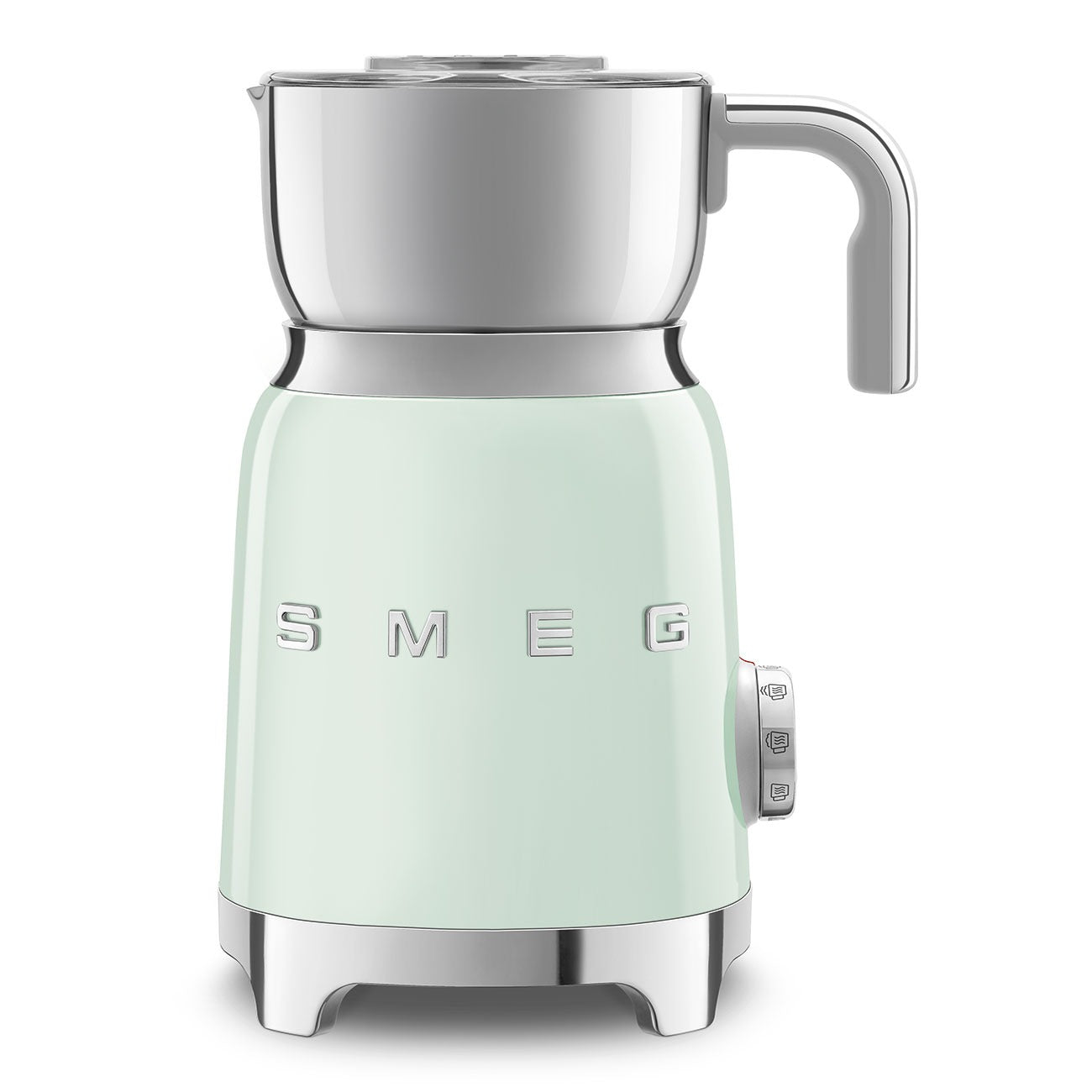 Máy đánh sữa tạo bọt SMEG MFF01PGEU màu xanh lá cây
