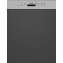 Máy rửa bát bán âm SMEG PL252CSDE màu bạc