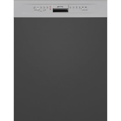 Máy rửa bát bán âm SMEG PL252CSDE màu bạc