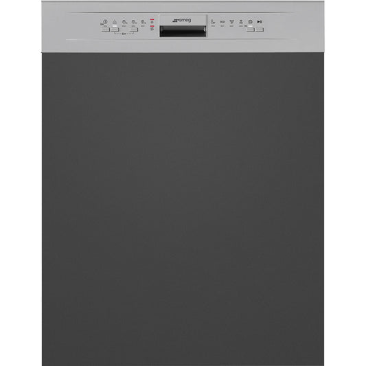 Máy rửa bát bán âm SMEG PL252CSDE màu bạc