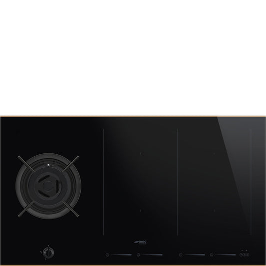 Bếp hỗn hợp SMEG PM6912WLDRDE