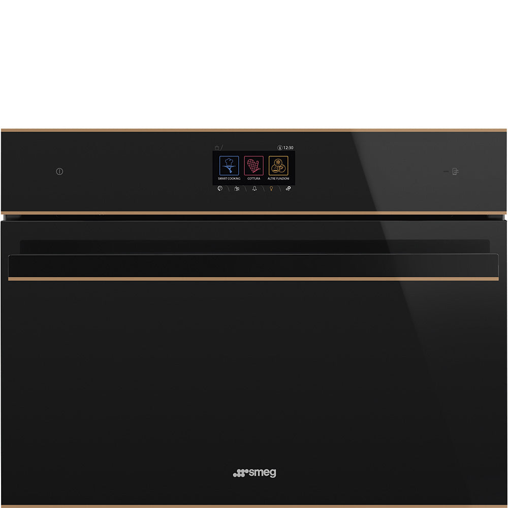 Lò vi sóng kết hợp nướng SMEG SF4604WMCNR