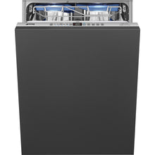 Máy rửa bát âm tủ SMEG ST323PT màu bạc