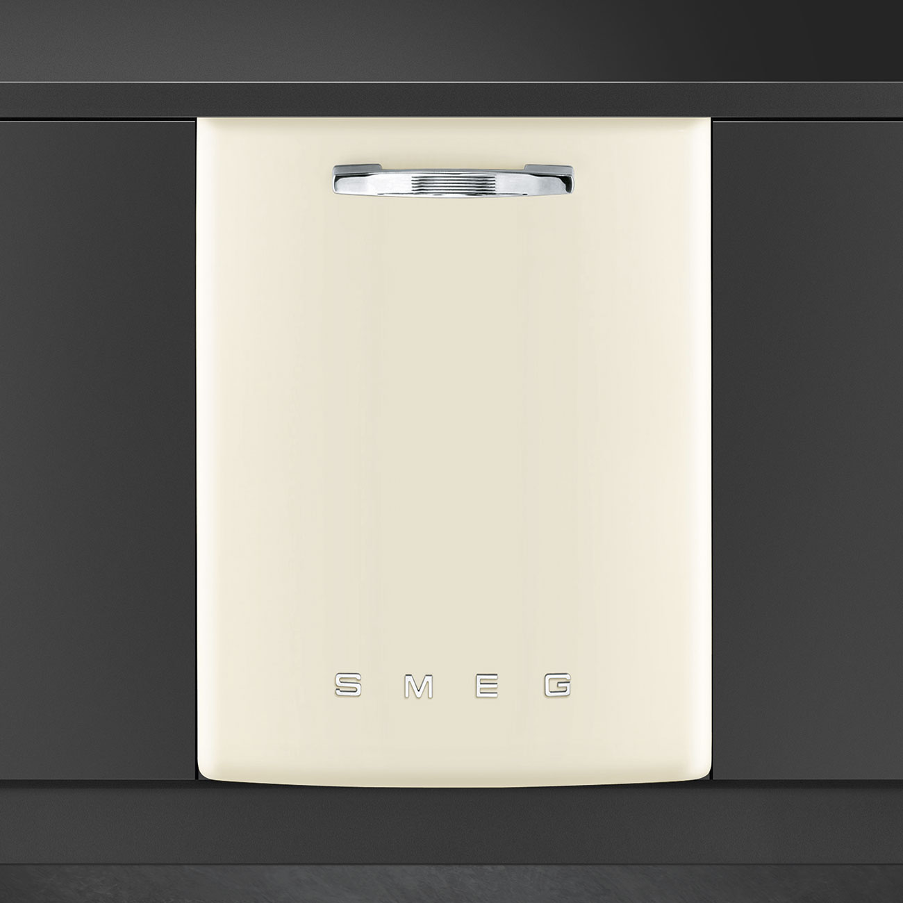 Máy rửa bát âm tủ SMEG STFABCR3 màu kem