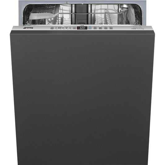 Máy rửa bát âm tủ SMEG STL233CLDE màu bạc