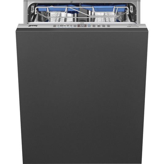 Máy rửa bát âm tủ SMEG STL323BQLDE màu bạc