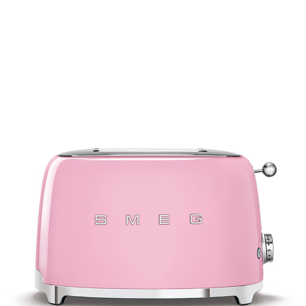 Máy nướng bánh mì SMEG TSF01PKEU màu hồng