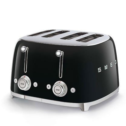 Máy nướng bánh mì SMEG TSF03BLEU màu đen