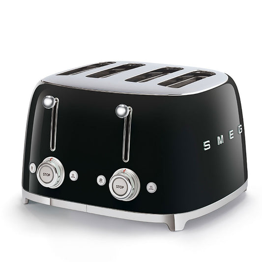 Máy nướng bánh mì SMEG TSF03BLEU màu đen