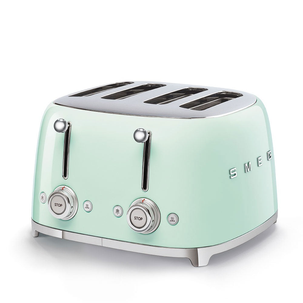 Máy nướng bánh mì SMEG TSF03PGEU màu xanh lá cây