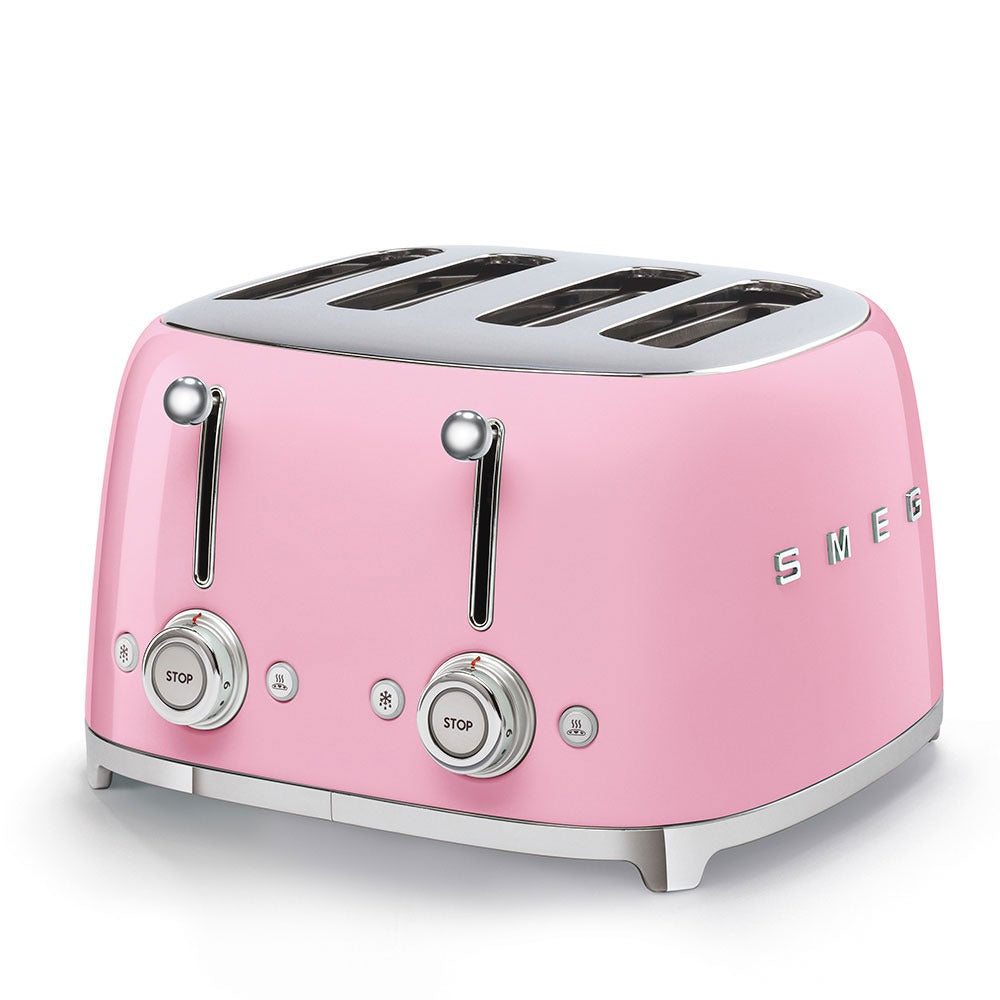 Máy nướng bánh mì SMEG TSF03PKEU màu hồng