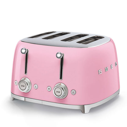 Máy nướng bánh mì SMEG TSF03PKEU màu hồng