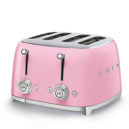 Máy nướng bánh mì SMEG TSF03PKEU màu hồng