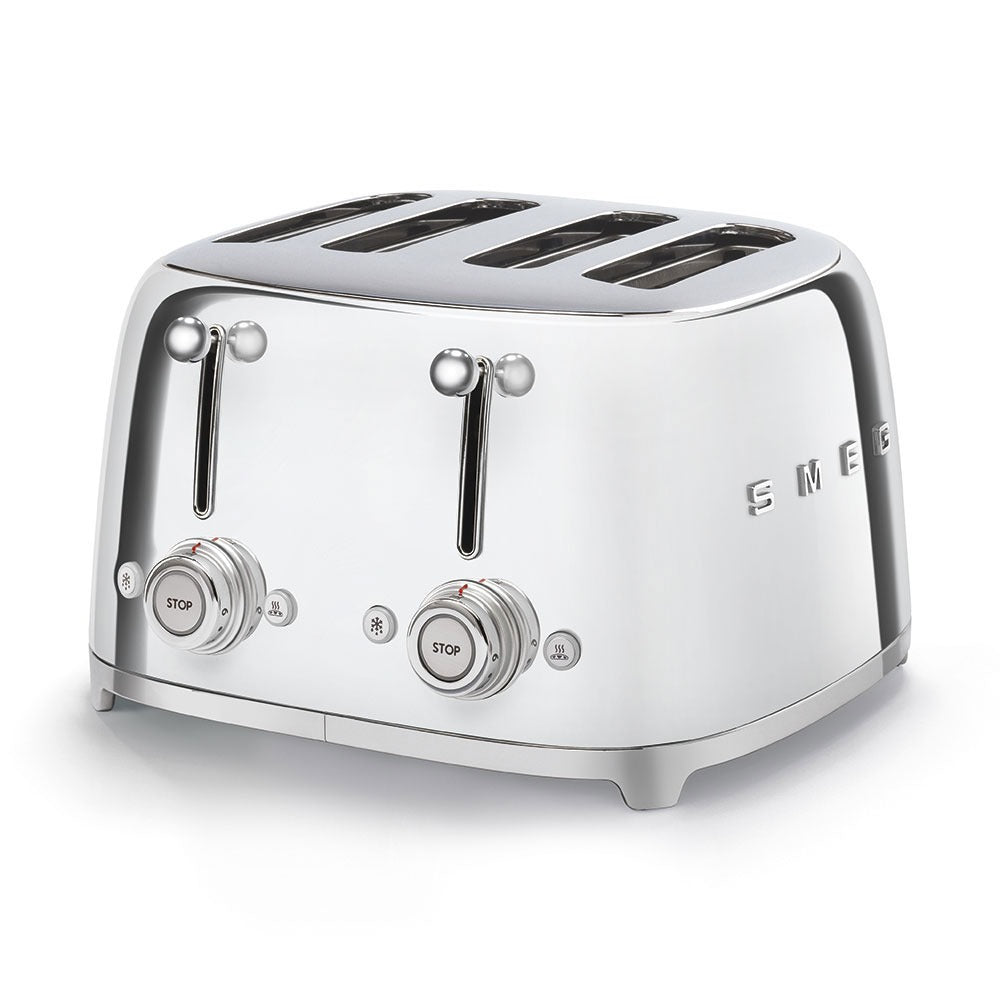 Máy nướng bánh mì SMEG TSF03SSEU màu thép không gỉ