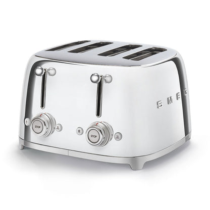 Máy nướng bánh mì SMEG TSF03SSEU màu thép không gỉ