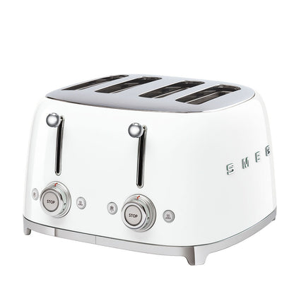 Máy nướng bánh mì SMEG TSF03WHEU màu trắng