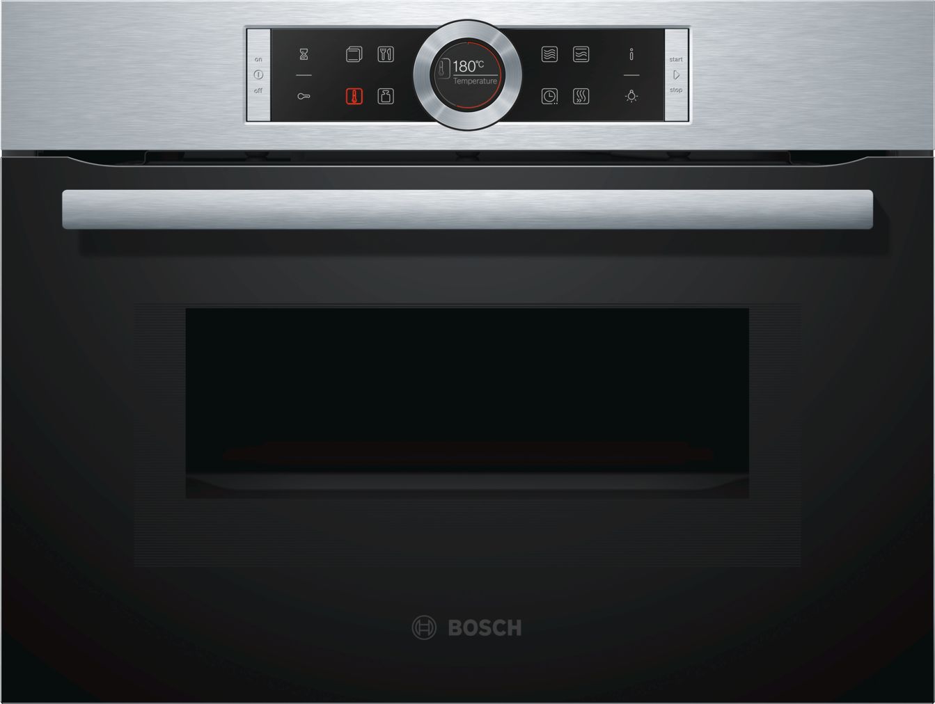 Lò nướng kết hợp vi sóng BOSCH CMG633BS1|Serie 8