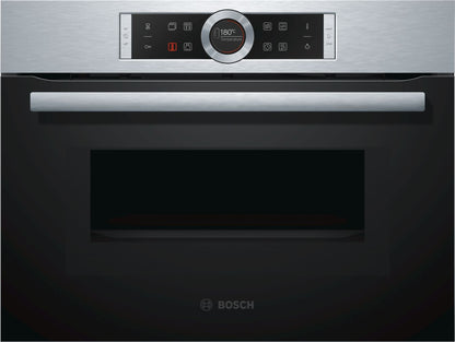 Lò nướng kết hợp vi sóng BOSCH CMG633BS1|Serie 8