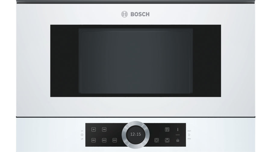 Lò vi sóng âm tủ BOSCH BFL634GW1|Serie 8